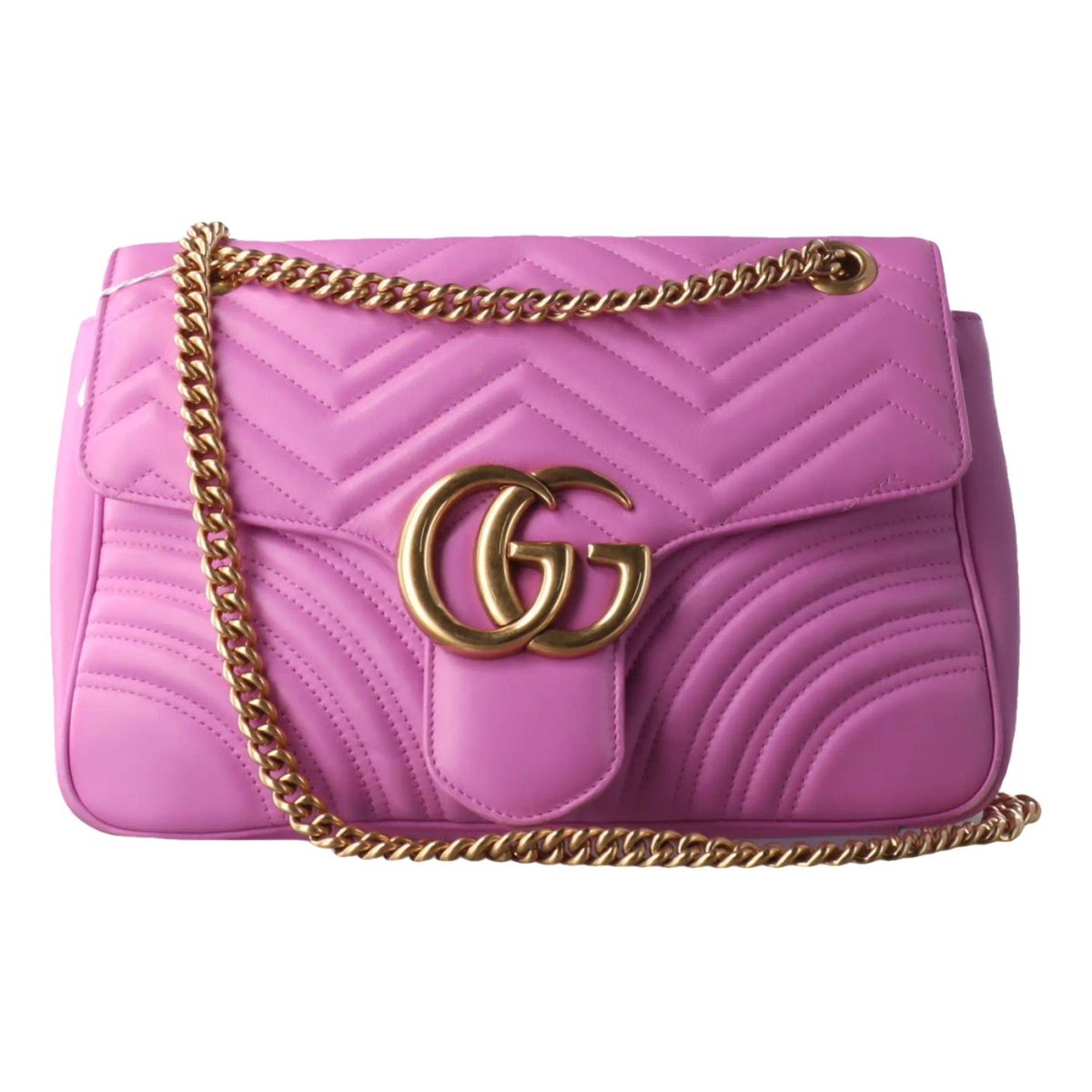 GG Marmont Flap leather handbag
