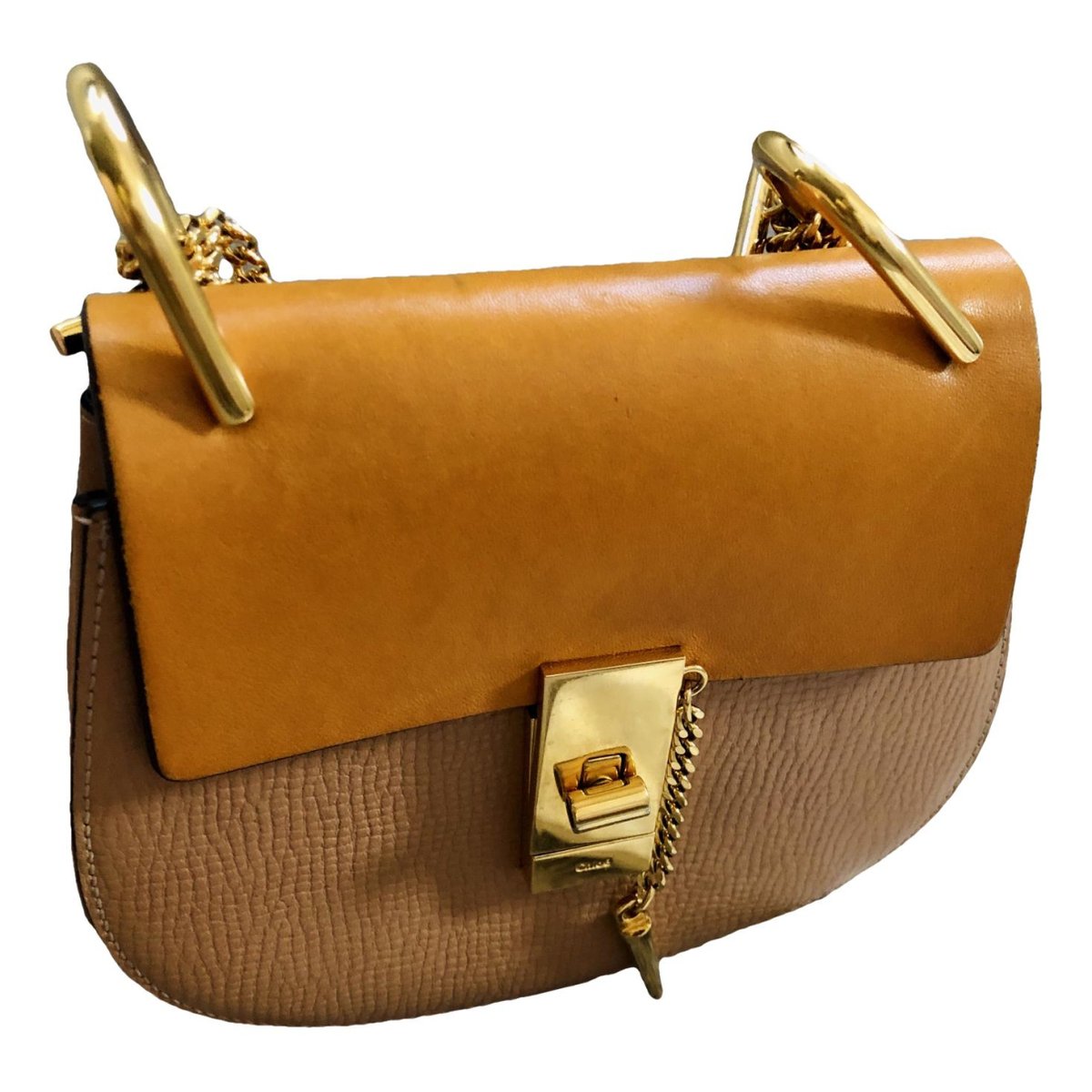 Drew leather crossbody bag