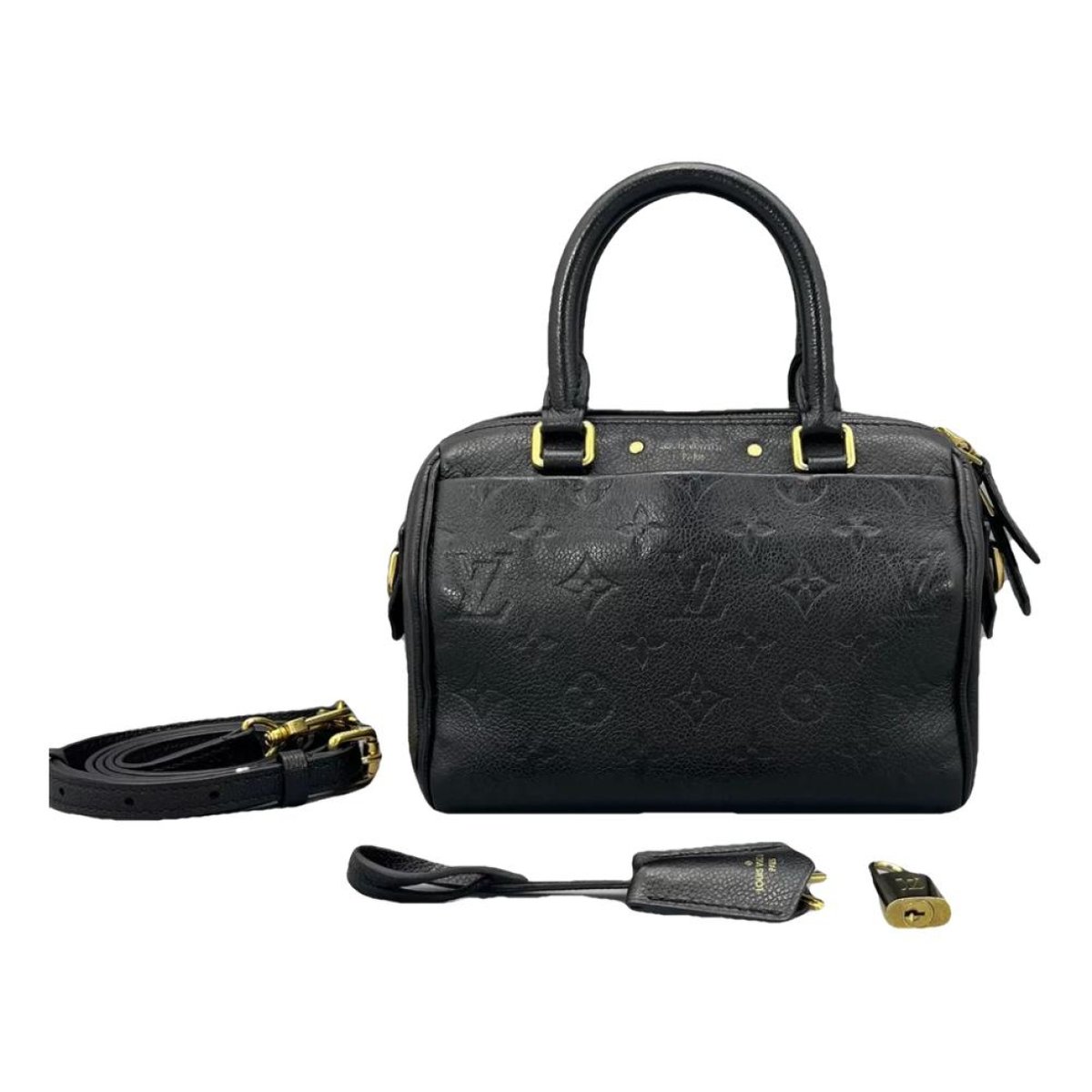 Nano Speedy / Mini HL leather tote