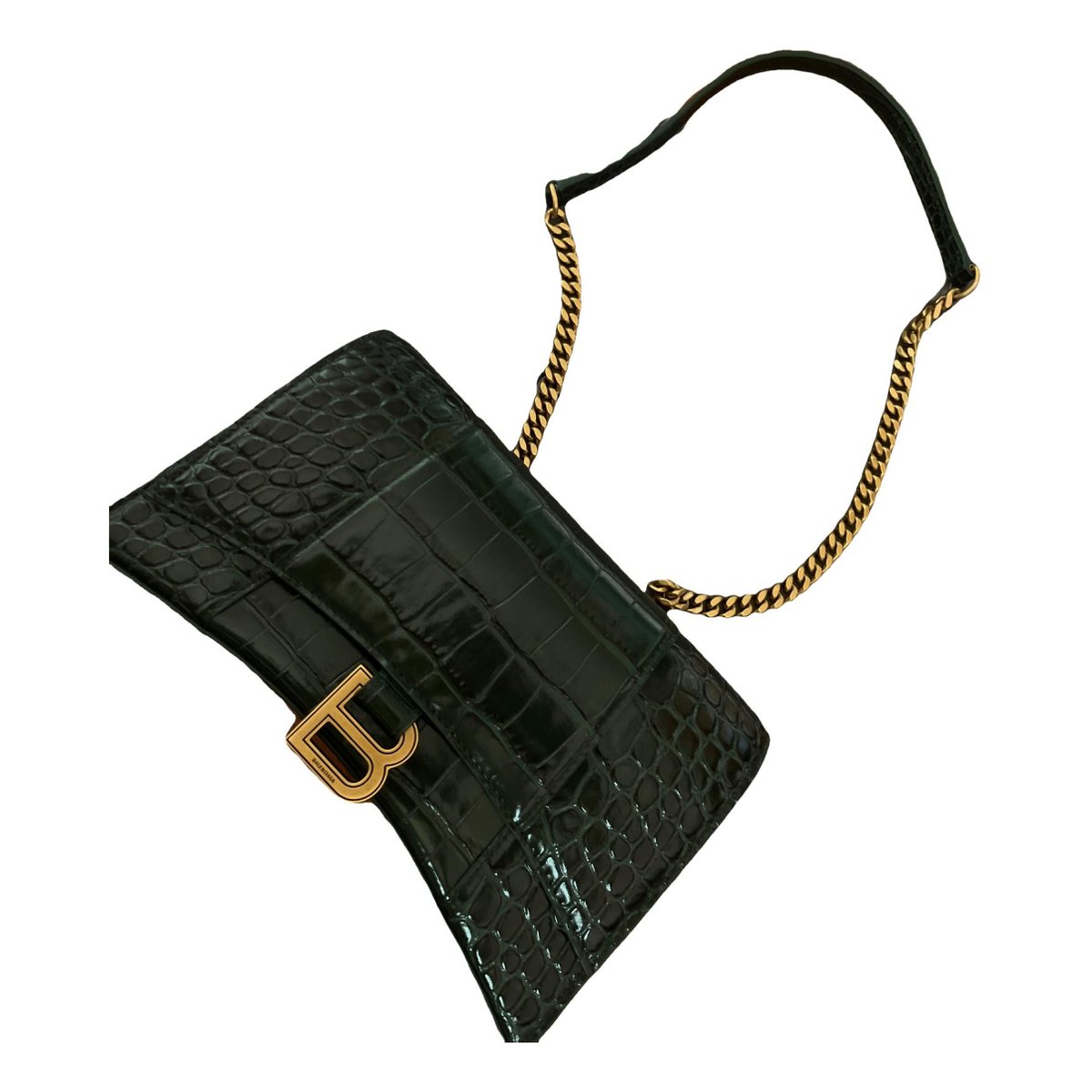 Downtown Chain leather crossbody bag