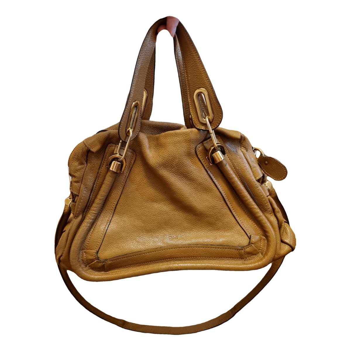 Paraty leather clutch bag