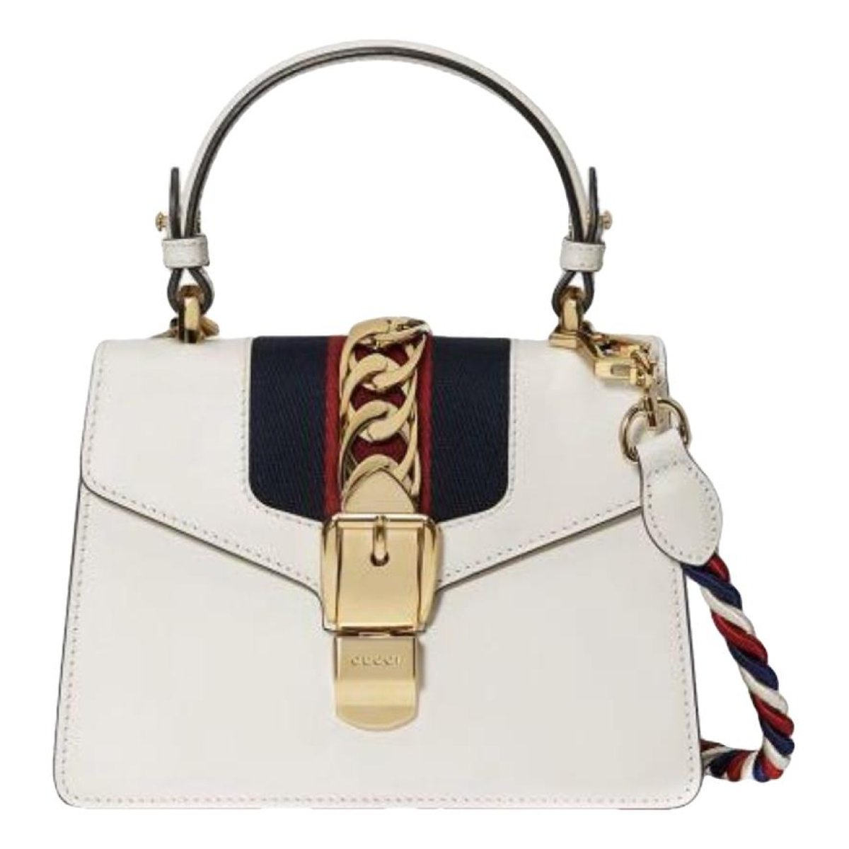 Sylvie Top Handle leather handbag