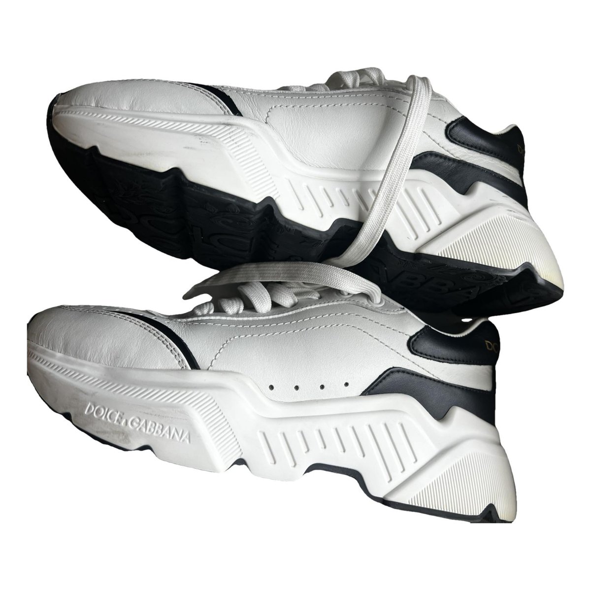 Daymaster leather trainers