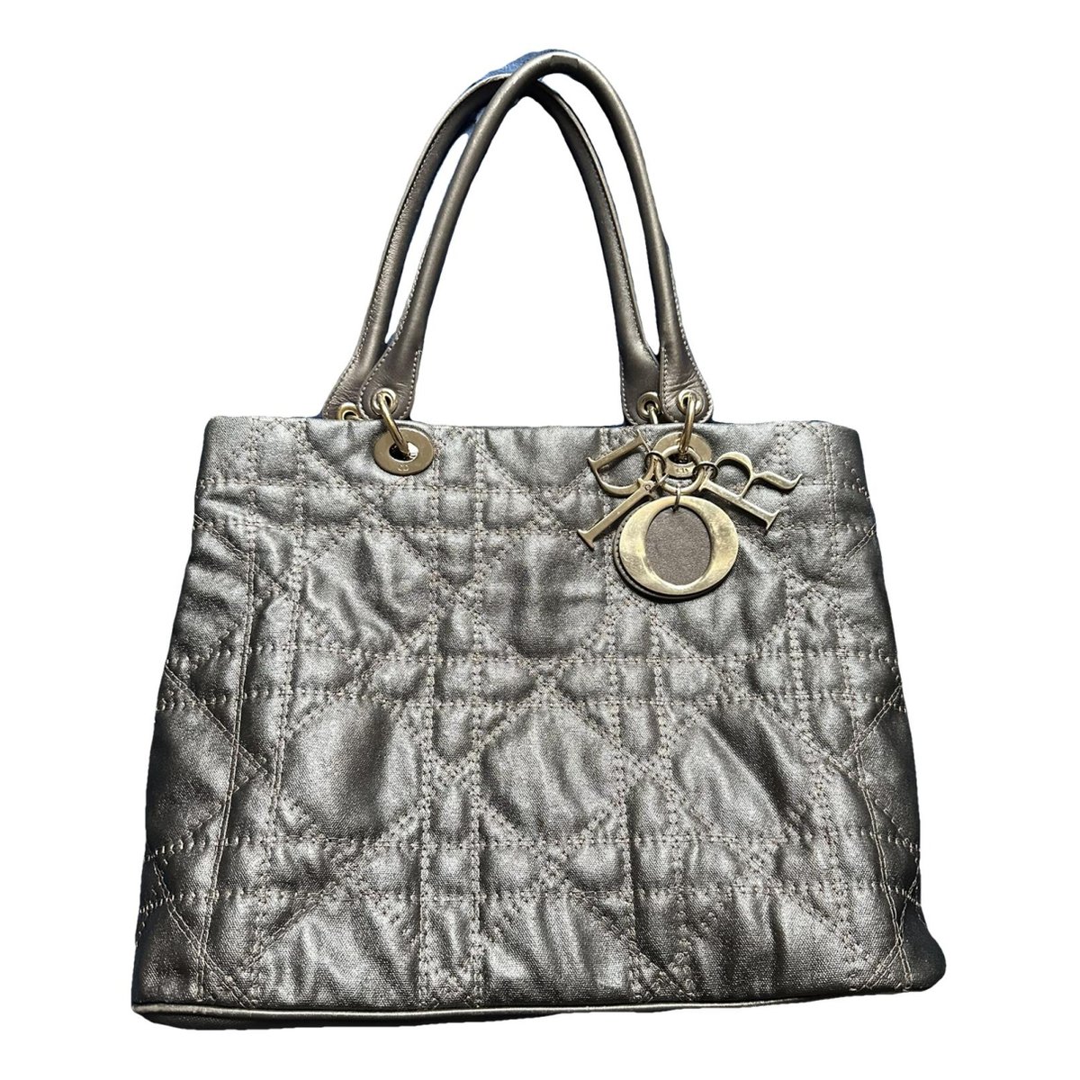 Lady Dior leather handbag