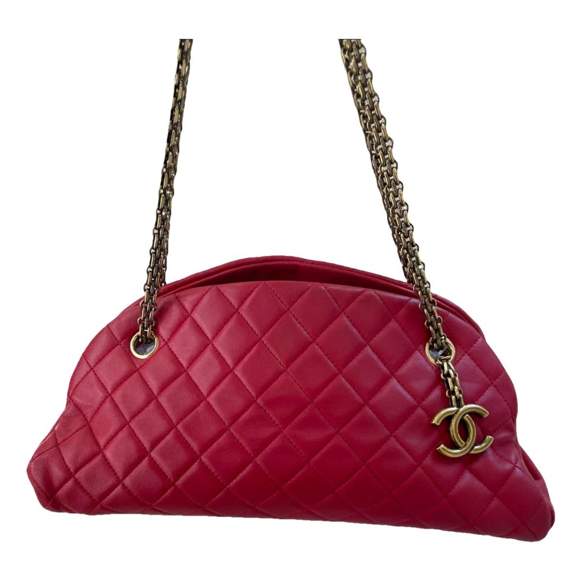 Mademoiselle leather handbag