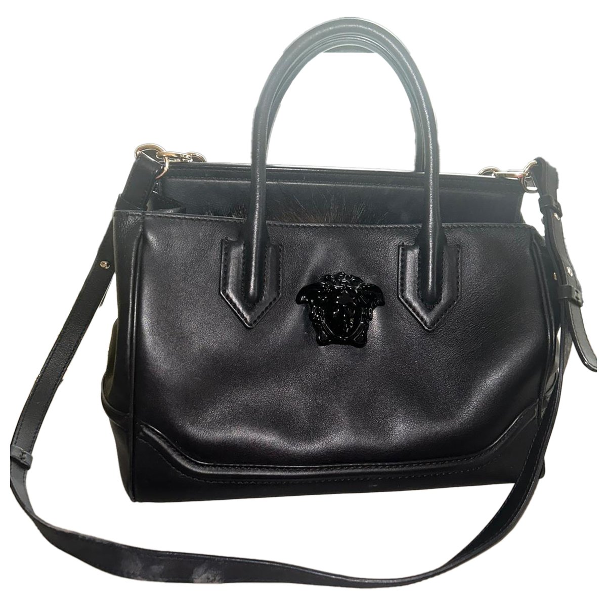 Palazzo Empire leather handbag