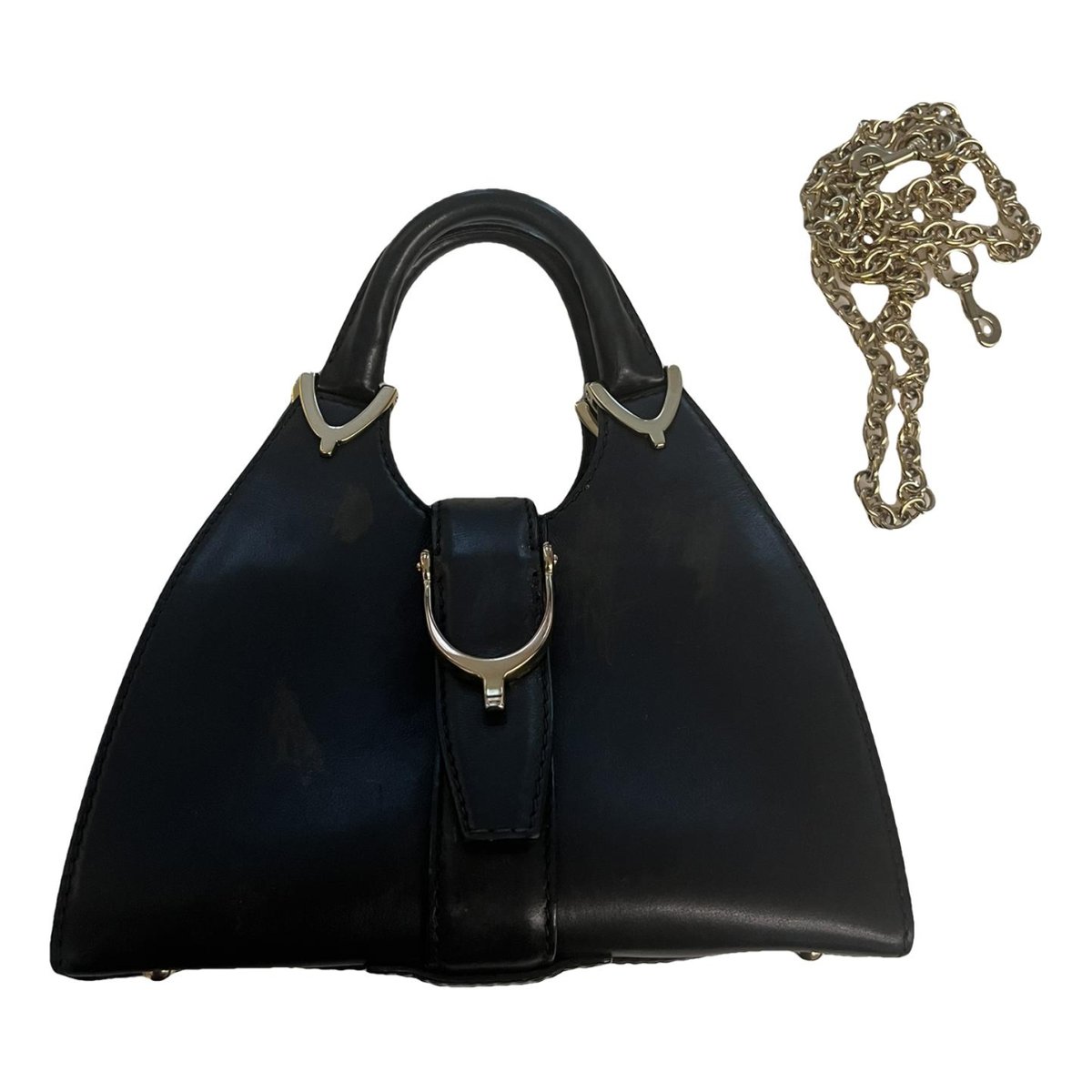 Stirrup leather handbag