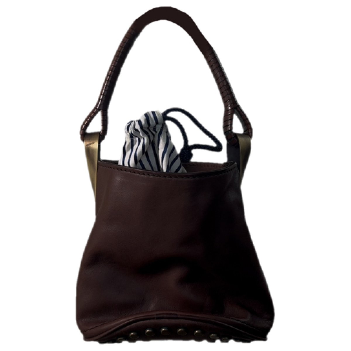 Pagodon leather tote