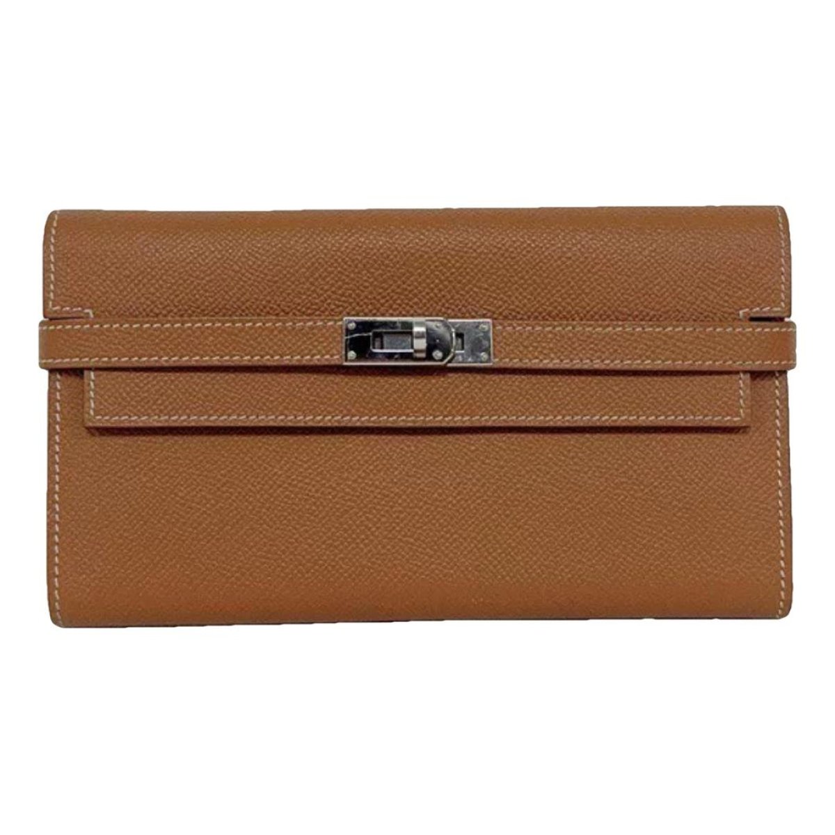 Kelly to go leather clutch bag