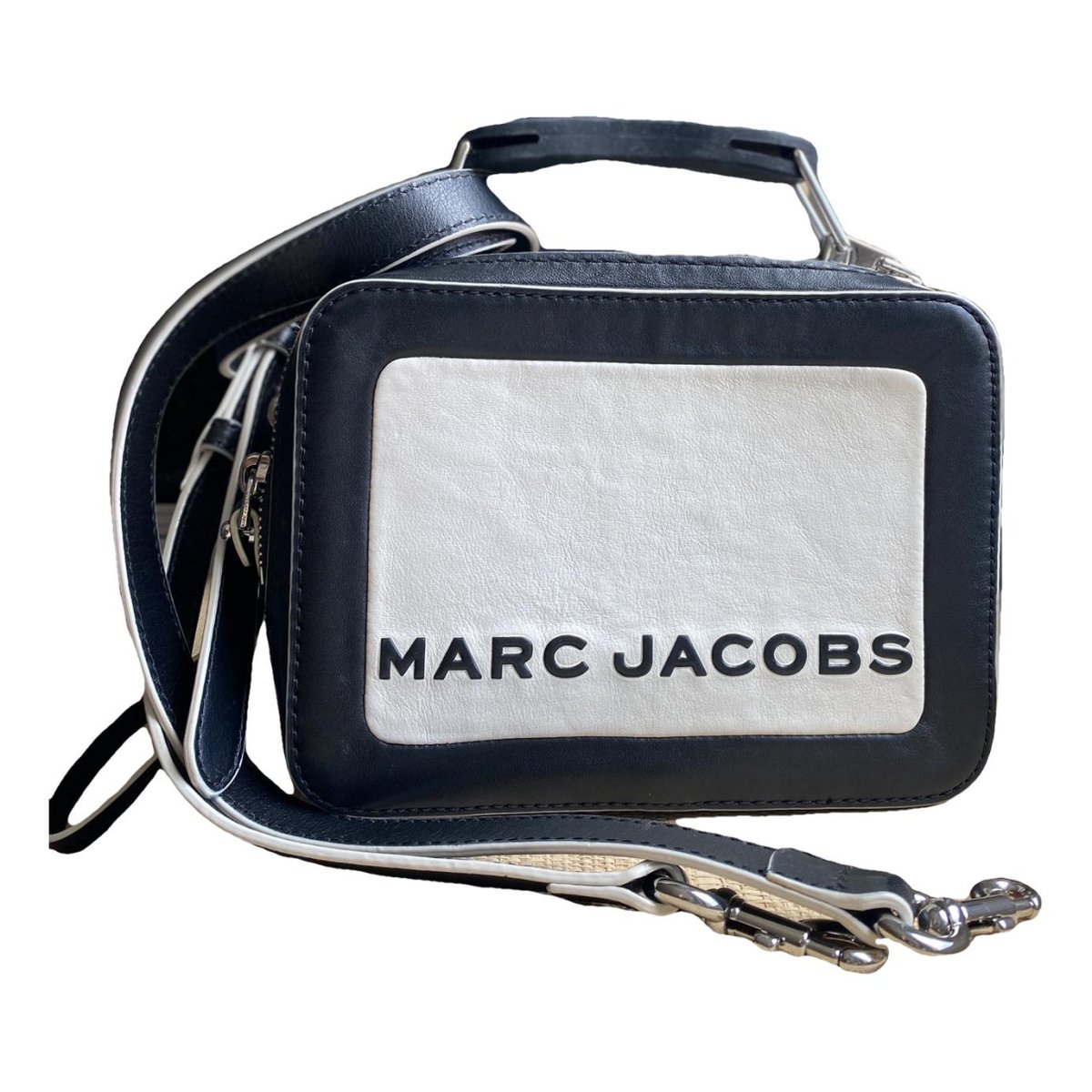 The Box Bag leather crossbody bag
