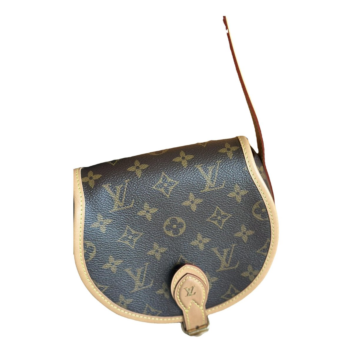 Tambourin leather crossbody bag