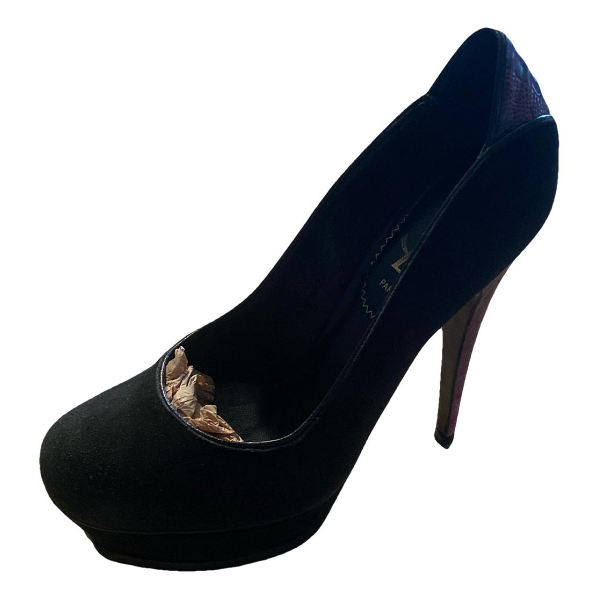 Palais velvet heels