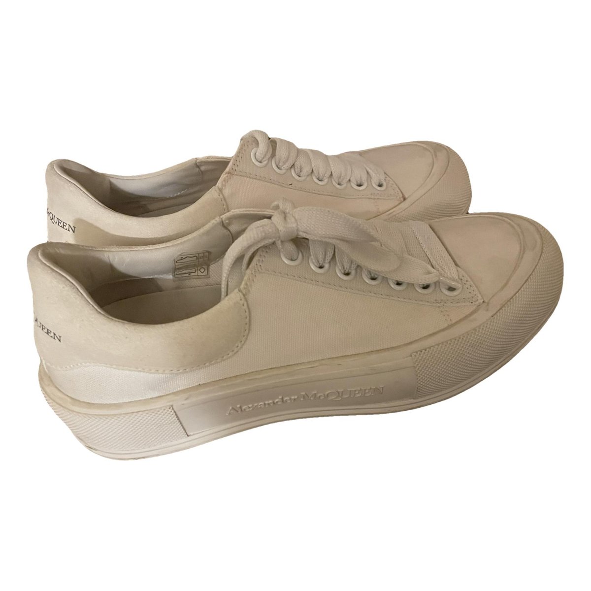 Deck Plimsoll cloth trainers