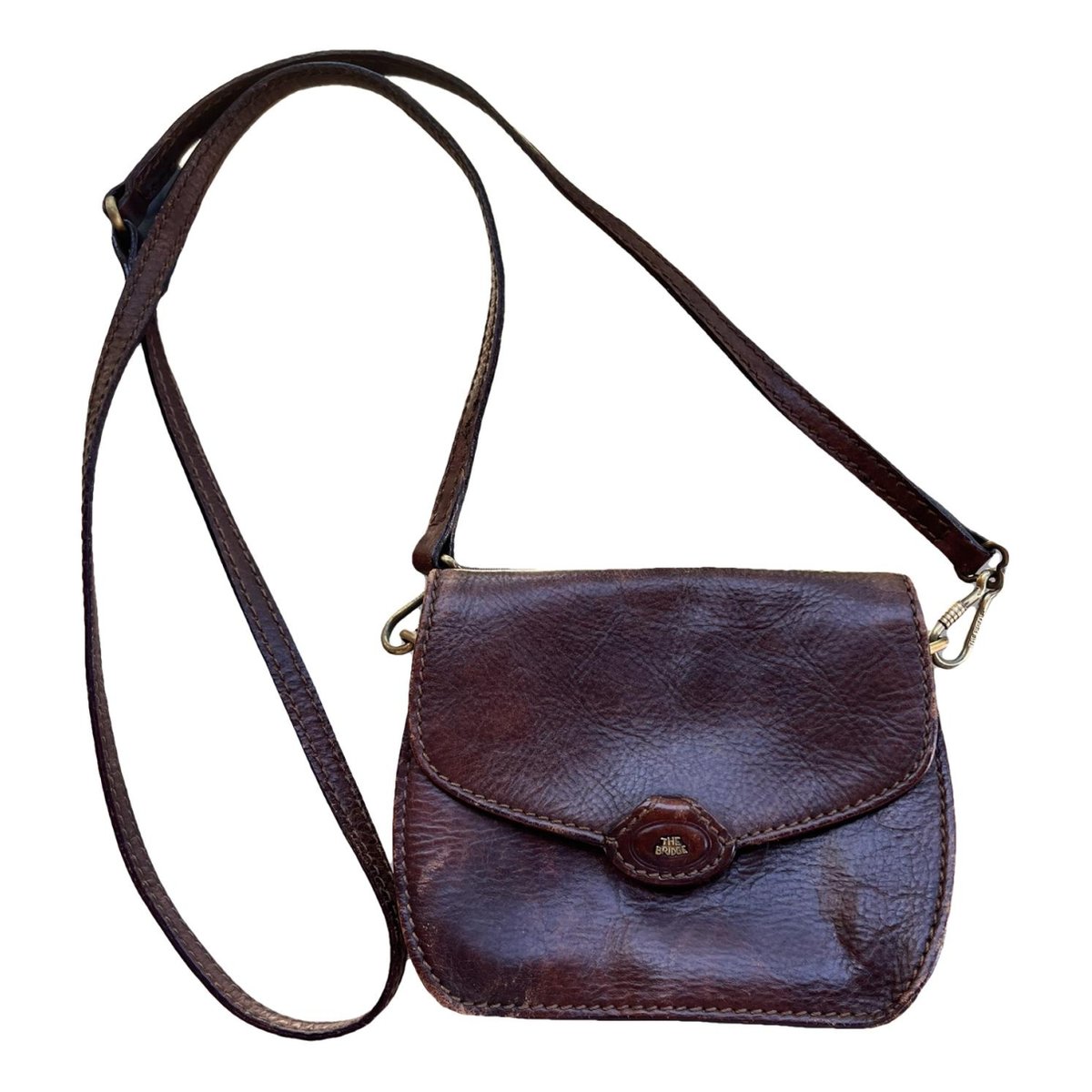Leather crossbody bag