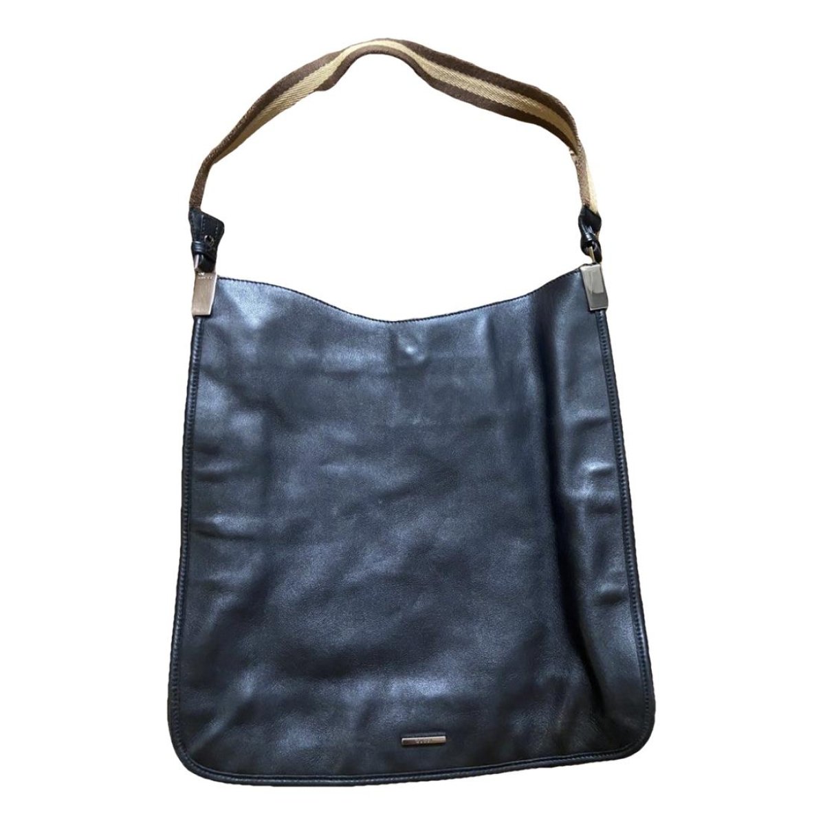 Hobo leather handbag