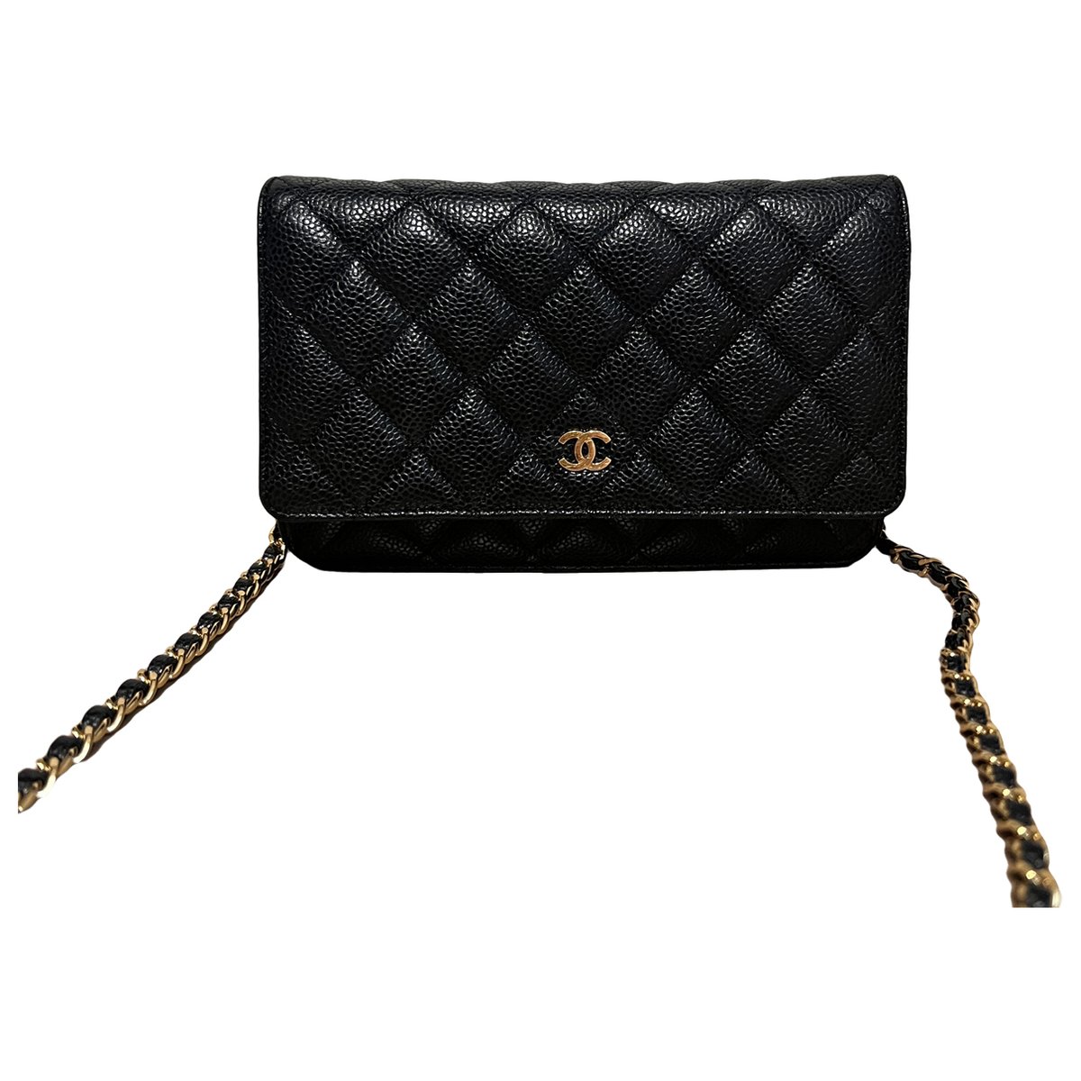 Wallet On Chain Timeless/Classique leather mini bag