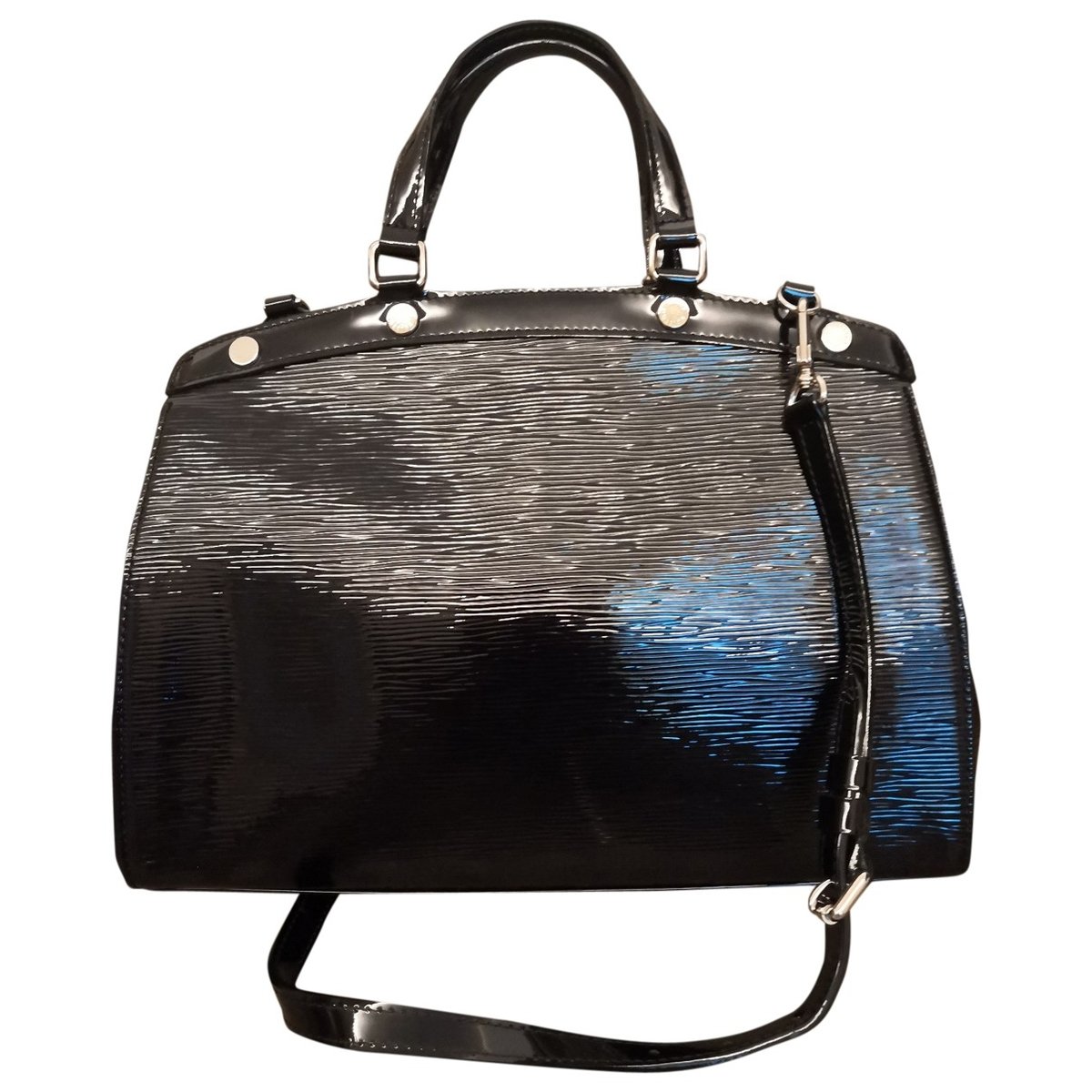 Bréa patent leather handbag