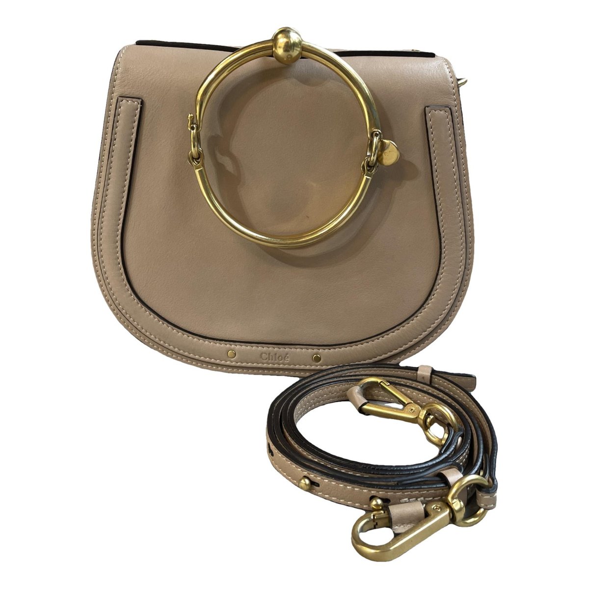 Bracelet Nile leather crossbody bag
