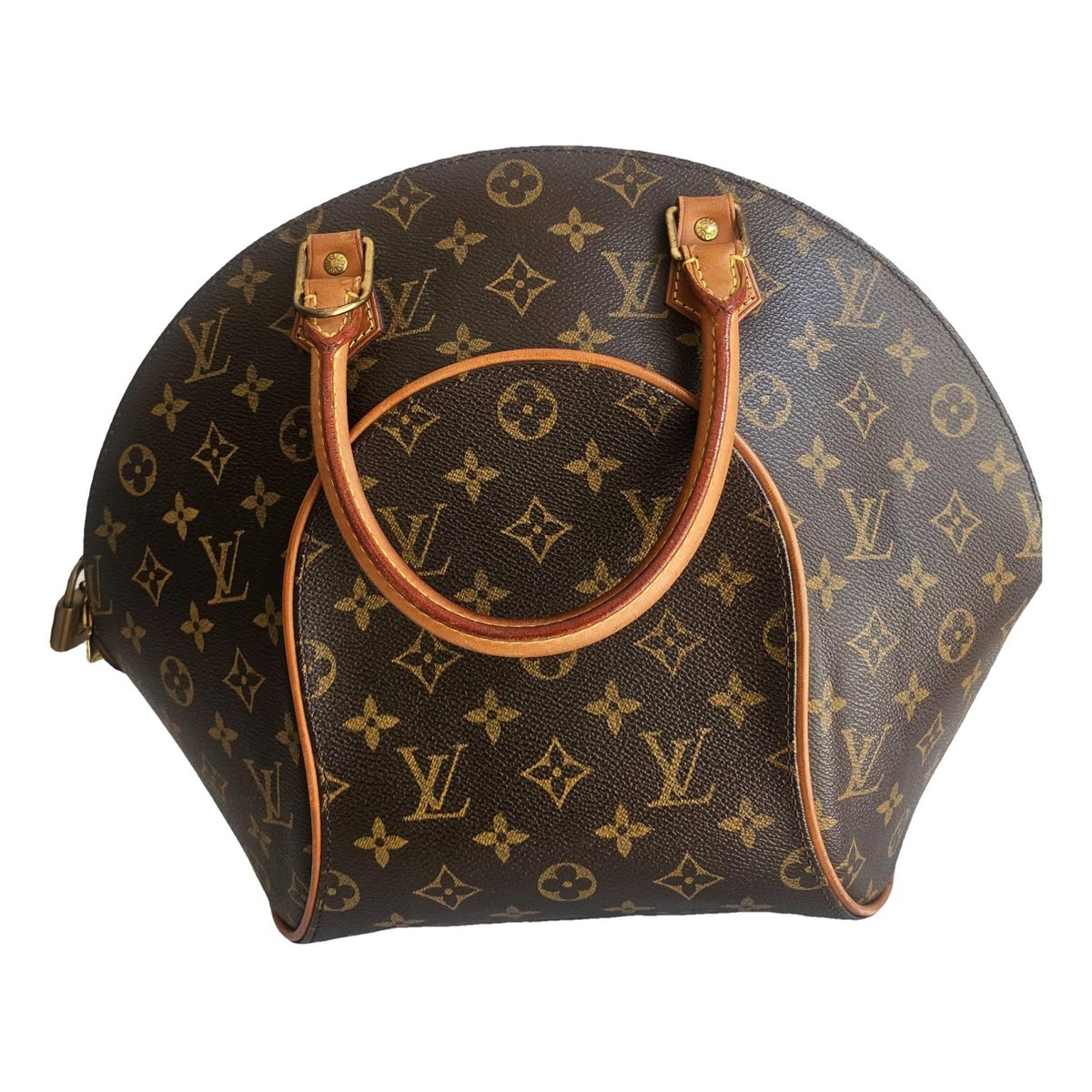 Ellipse cloth handbag