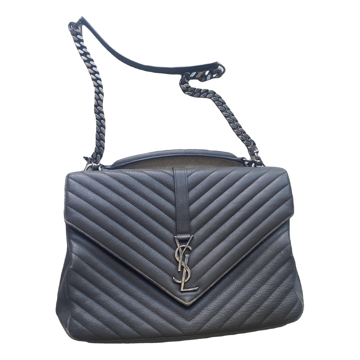 Collége monogramme leather handbag