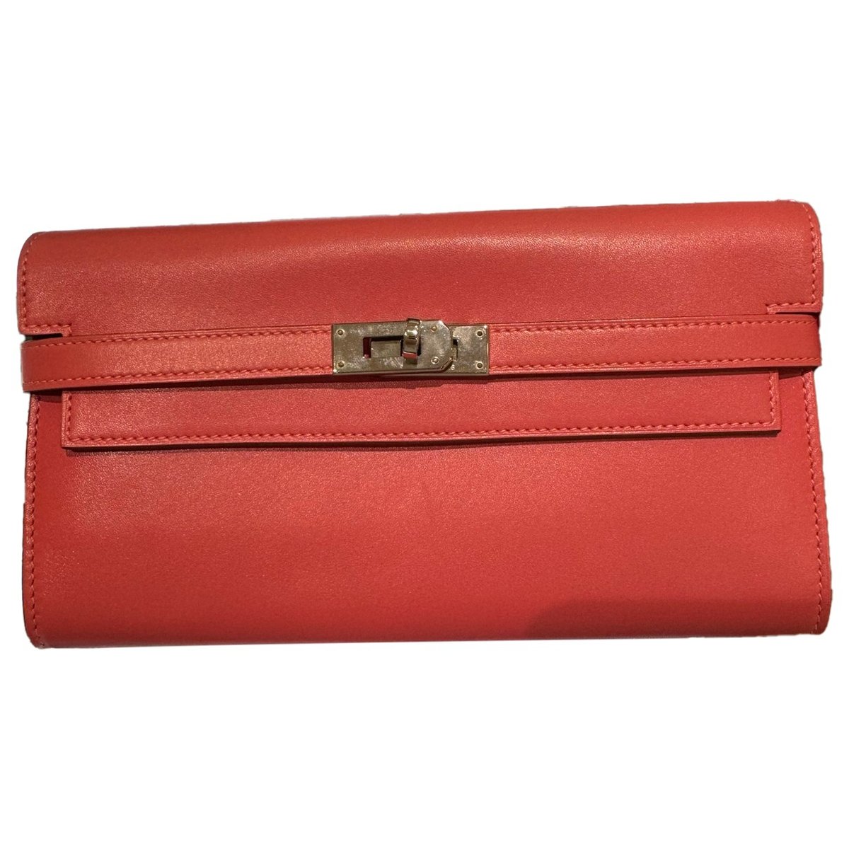 Kelly to go leather clutch bag