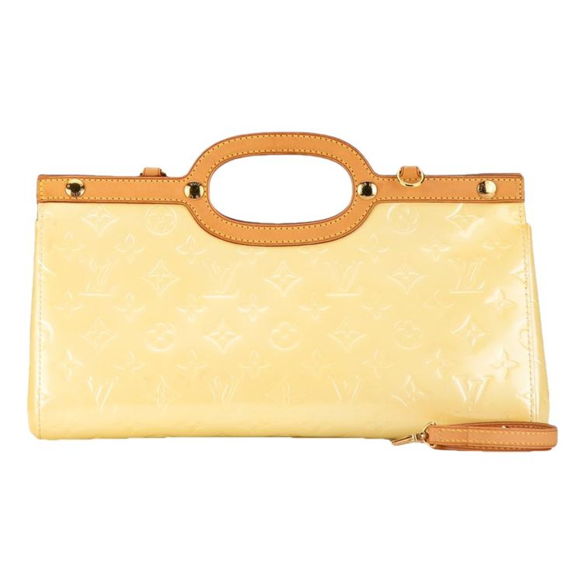 Roxbury patent leather handbag