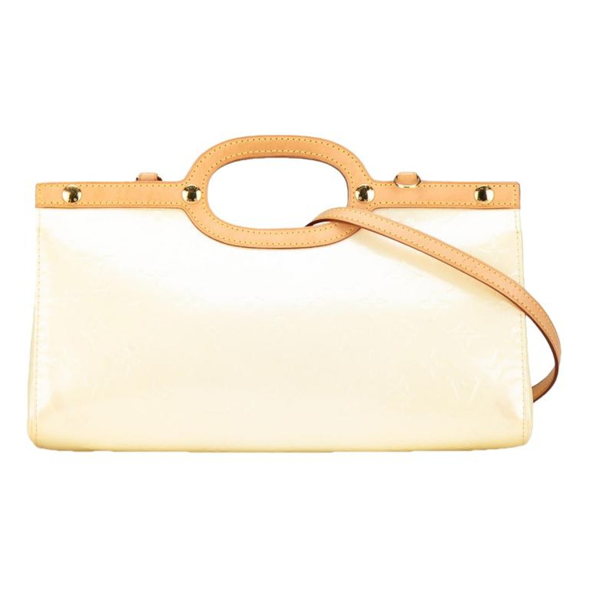 Roxbury patent leather handbag
