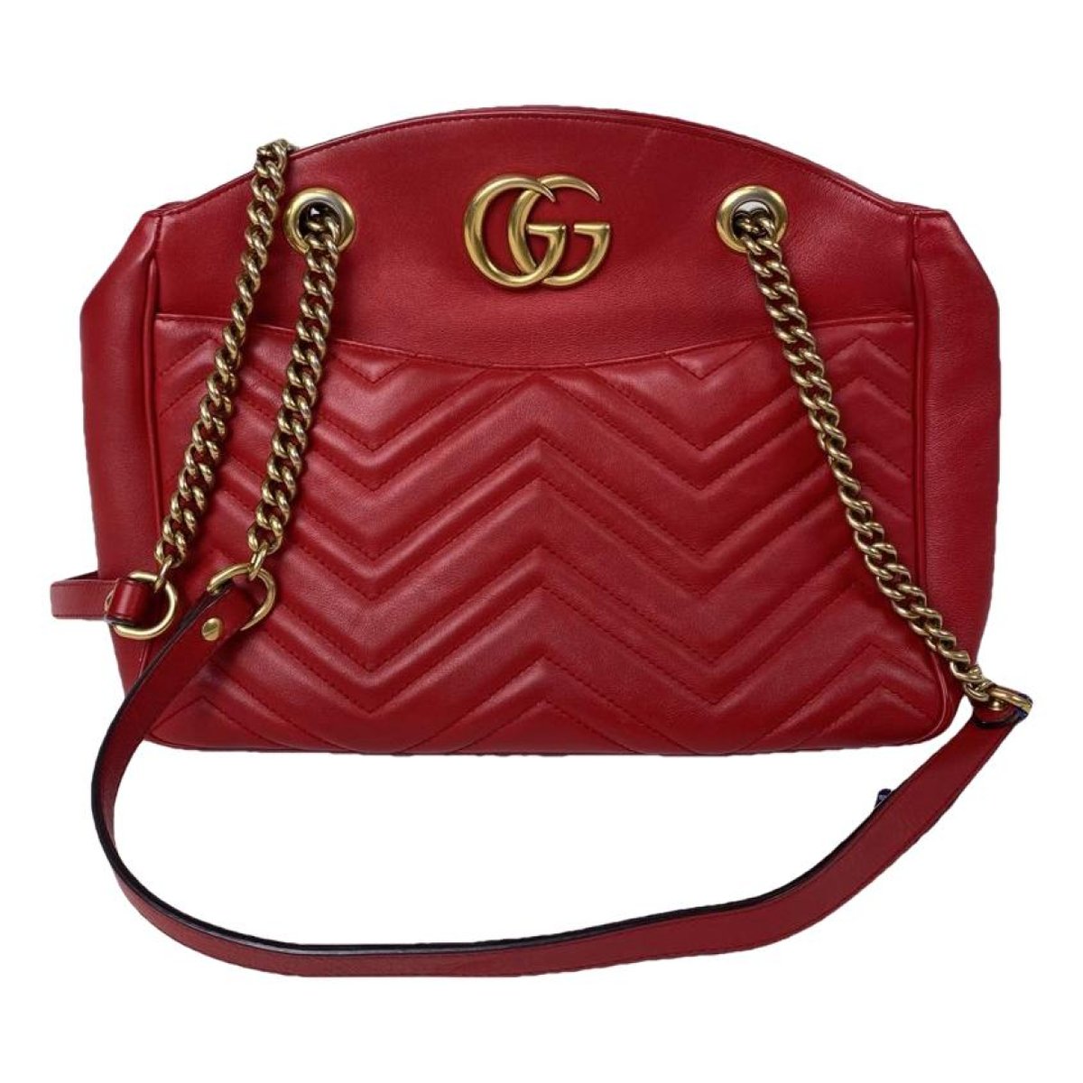 GG Marmont Chain Matelasse leather handbag