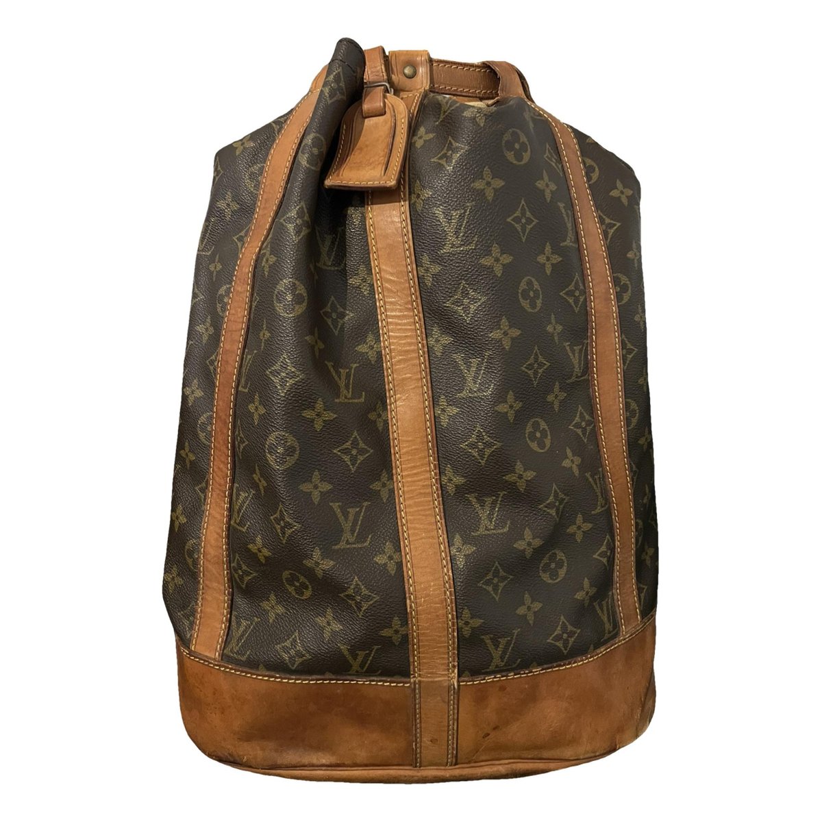 Randonnée leather backpack