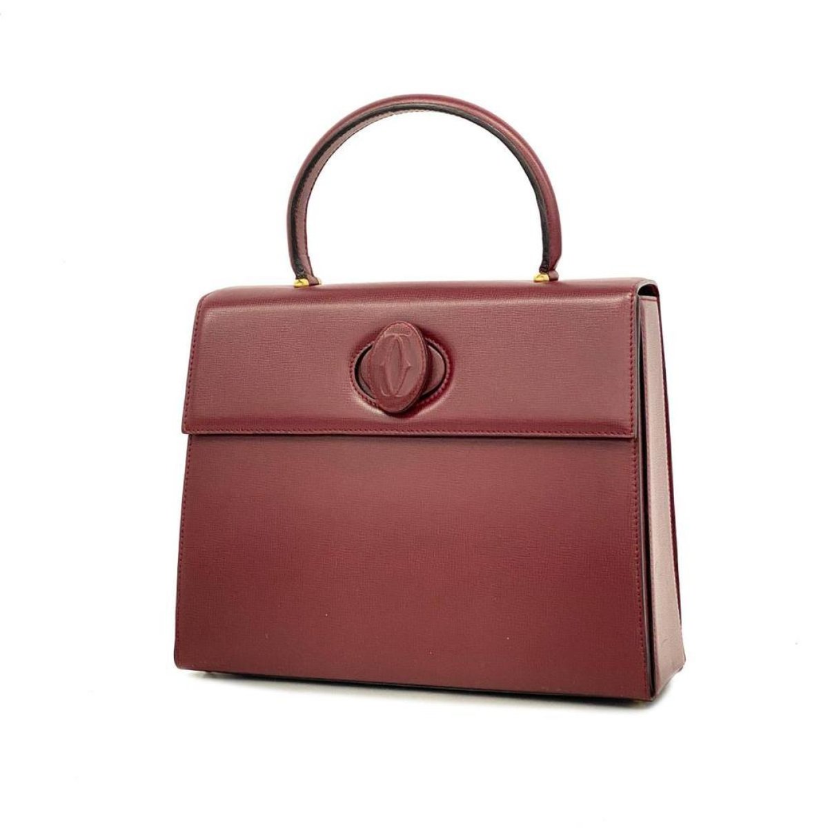 C leather handbag