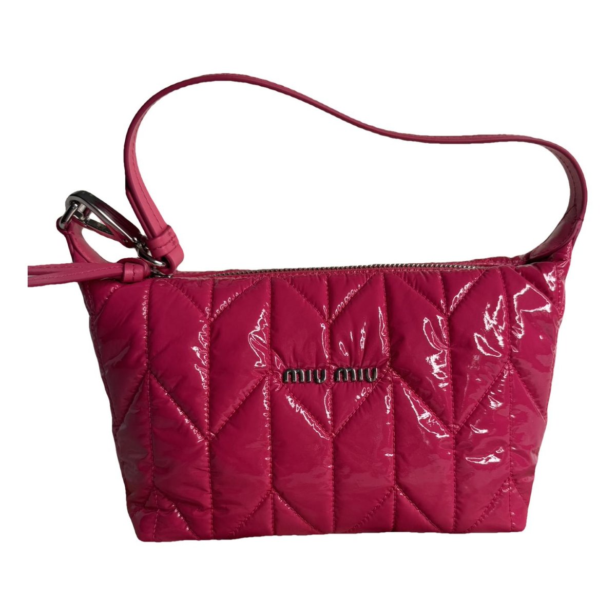 Miu Spirit leather handbag