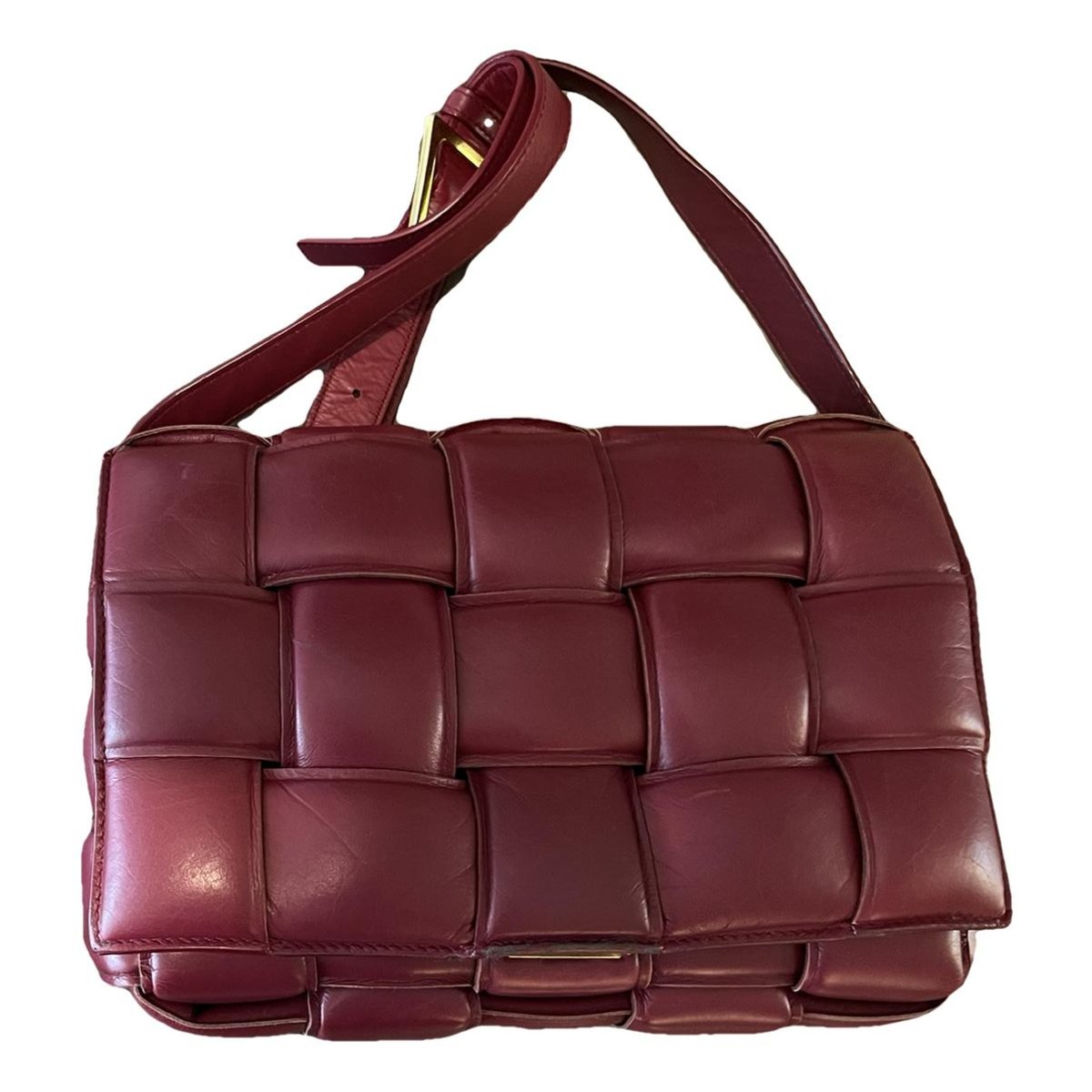 Cassette Padded leather crossbody bag
