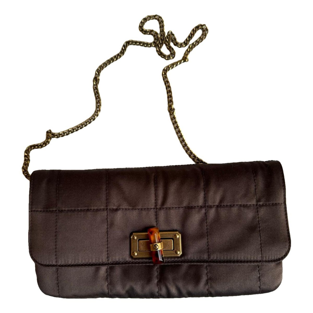 Silk clutch bag