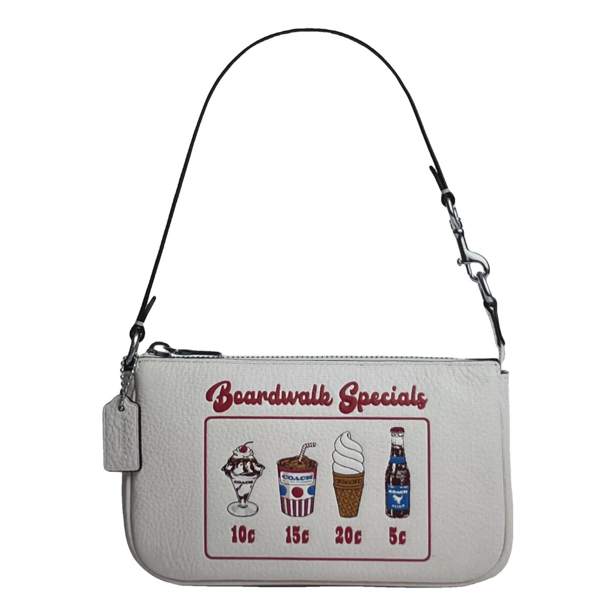 Wristlet nolita 19 leather handbag