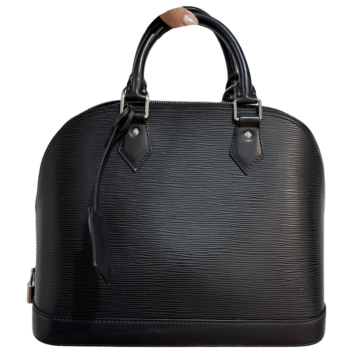 Alma leather handbag