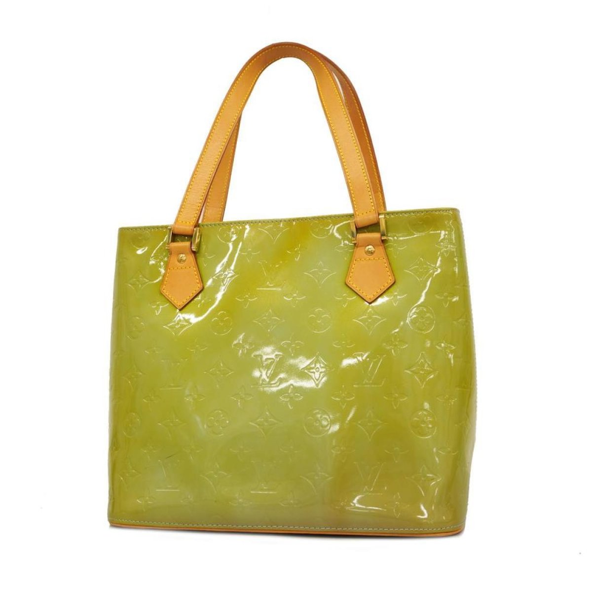 Houston patent leather tote