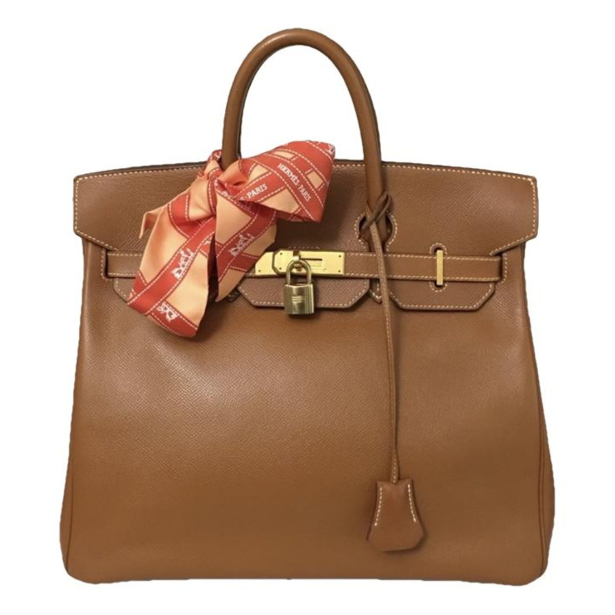 Haut à Courroies leather handbag