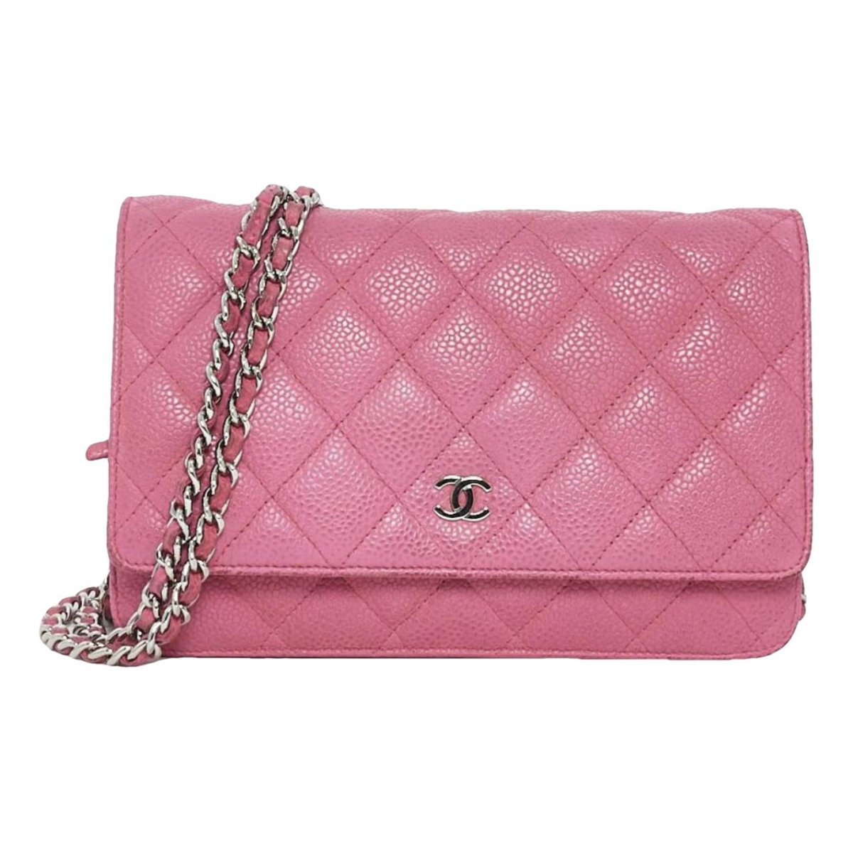 Wallet On Chain Timeless/Classique leather crossbody bag