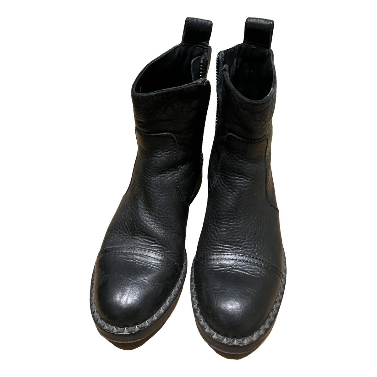 Empress Clous leather biker boots