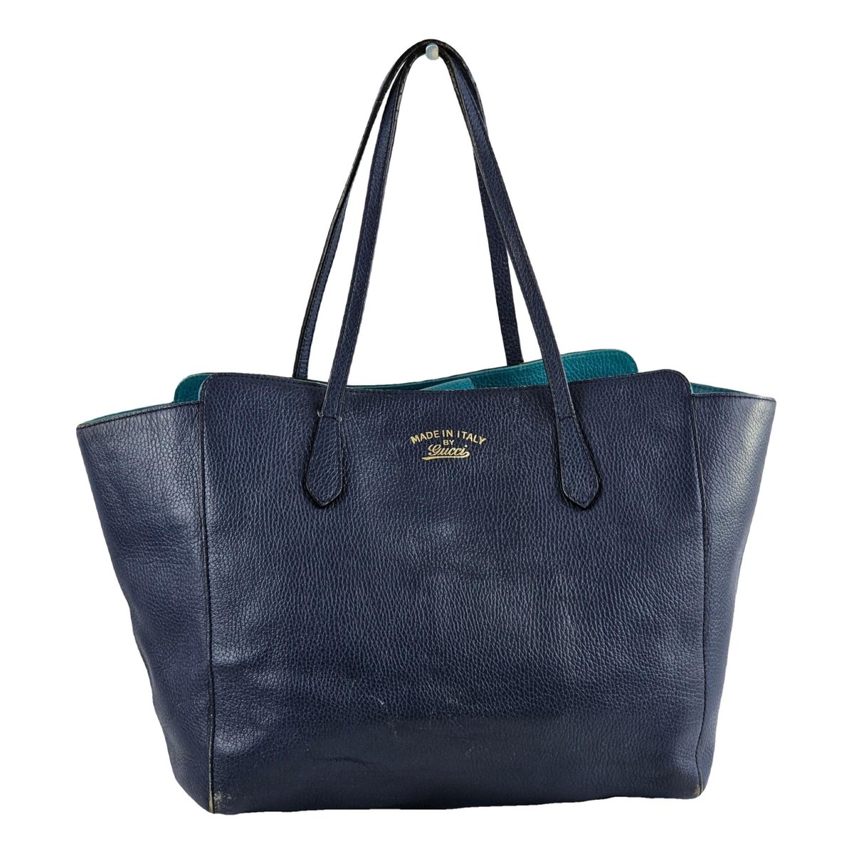 Swing leather tote
