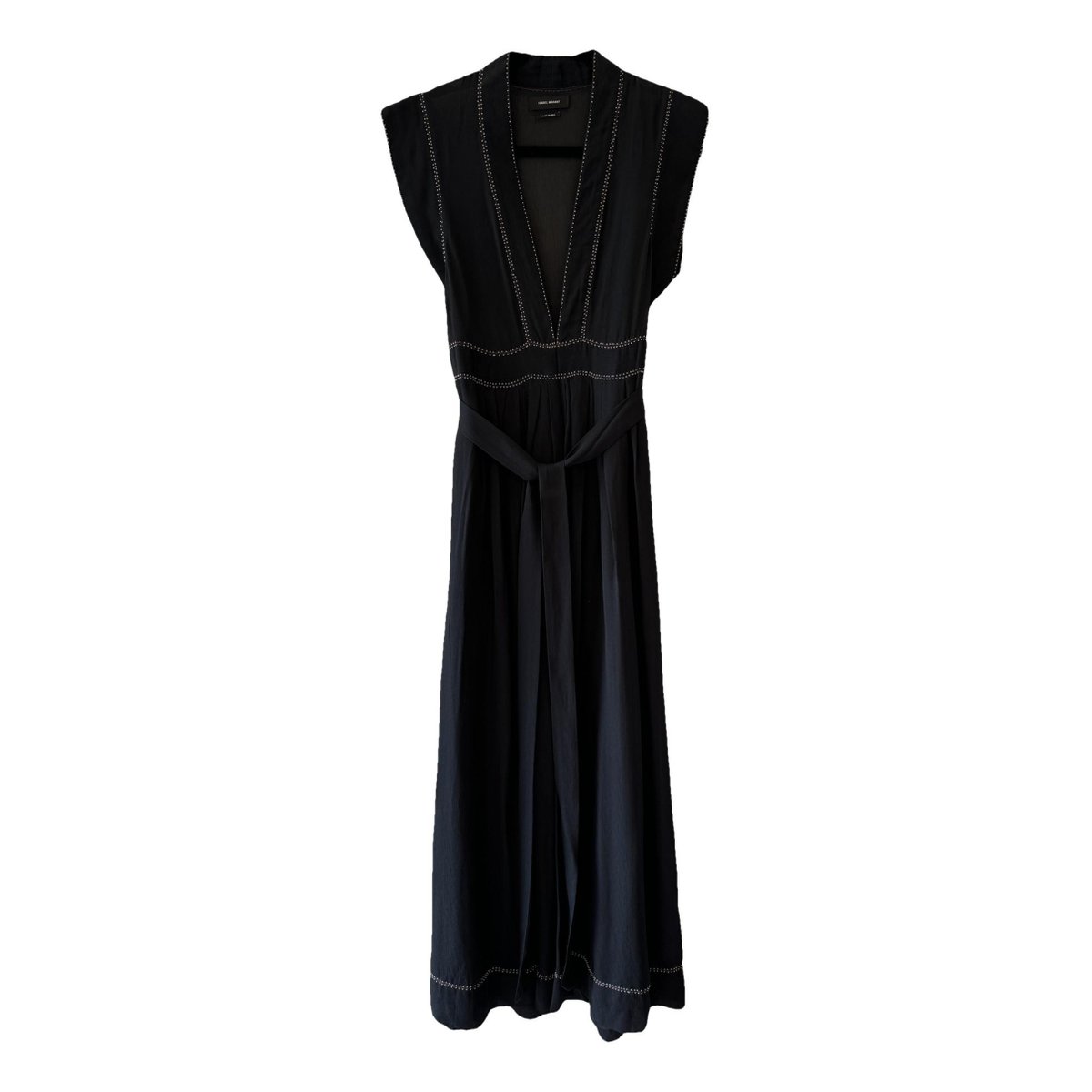 Galia silk maxi dress