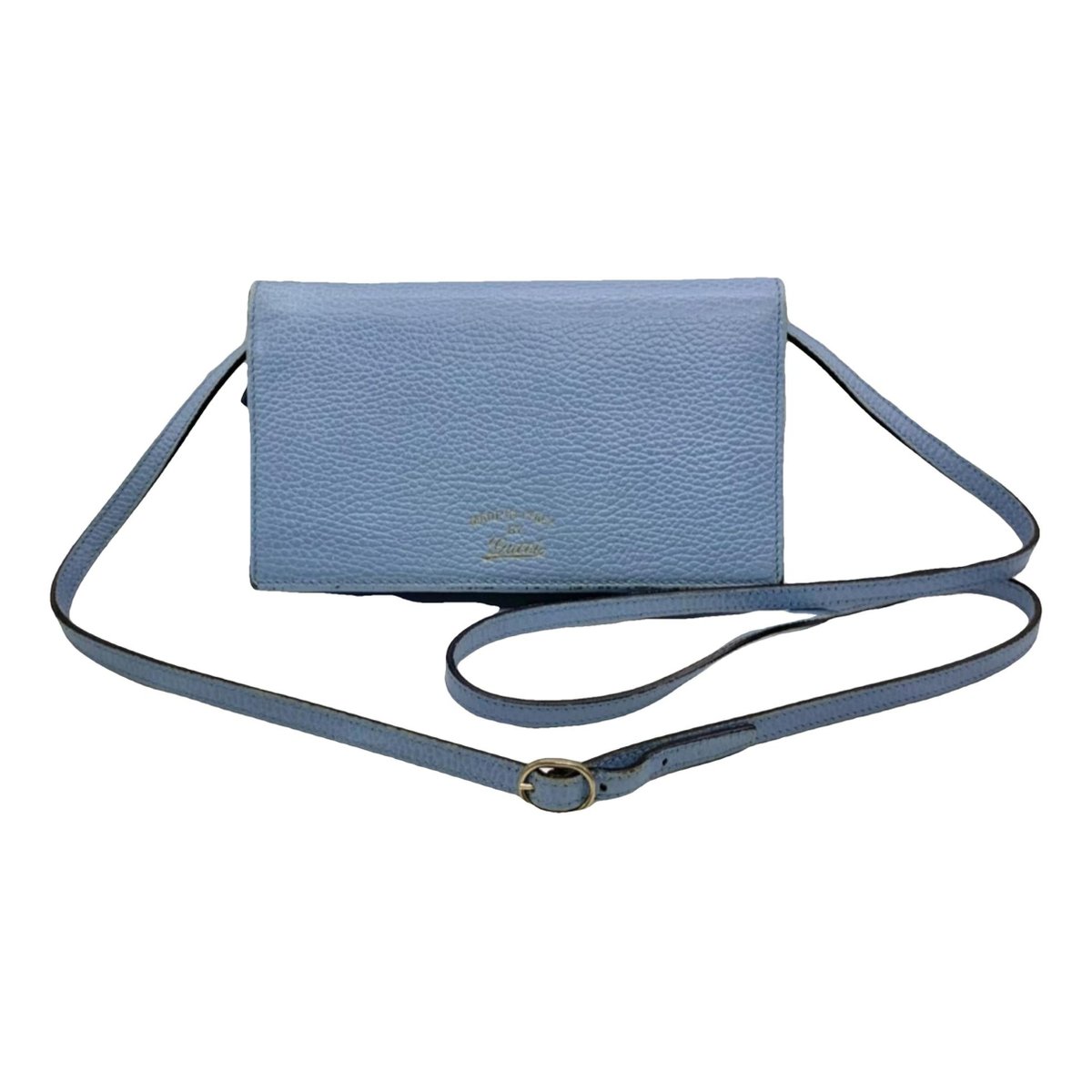 GG Marmont Chain Flap Wallet leather crossbody bag