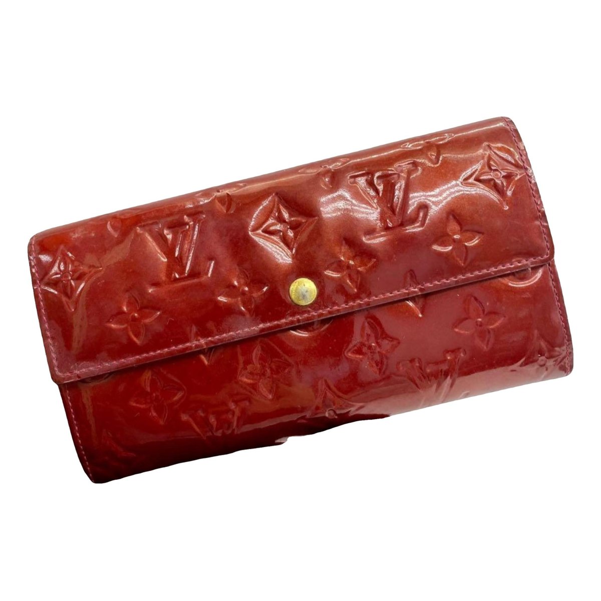 Sarah patent leather wallet