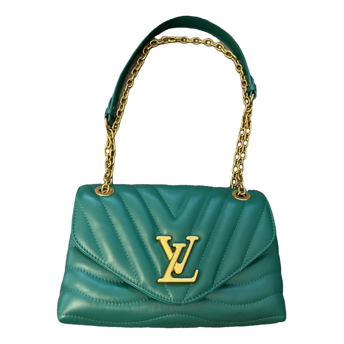 New Wave leather handbag