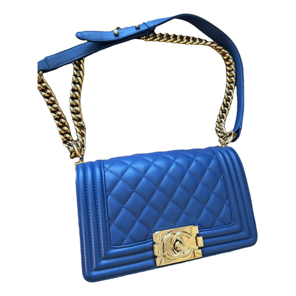 Boy leather crossbody bag