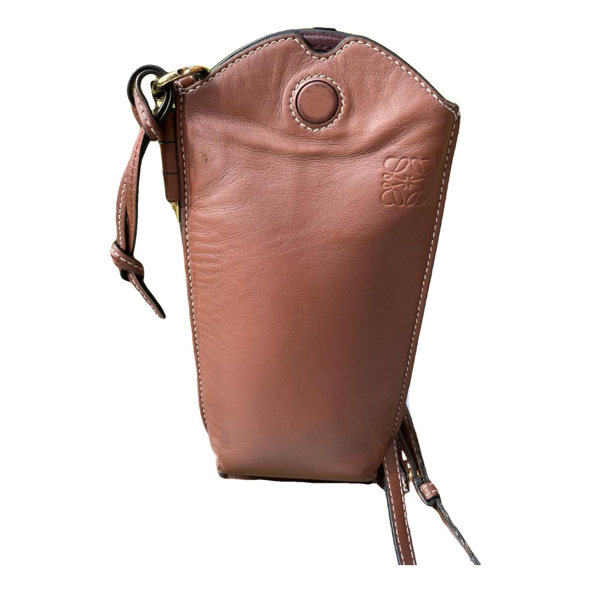 Gate Pocket leather crossbody bag