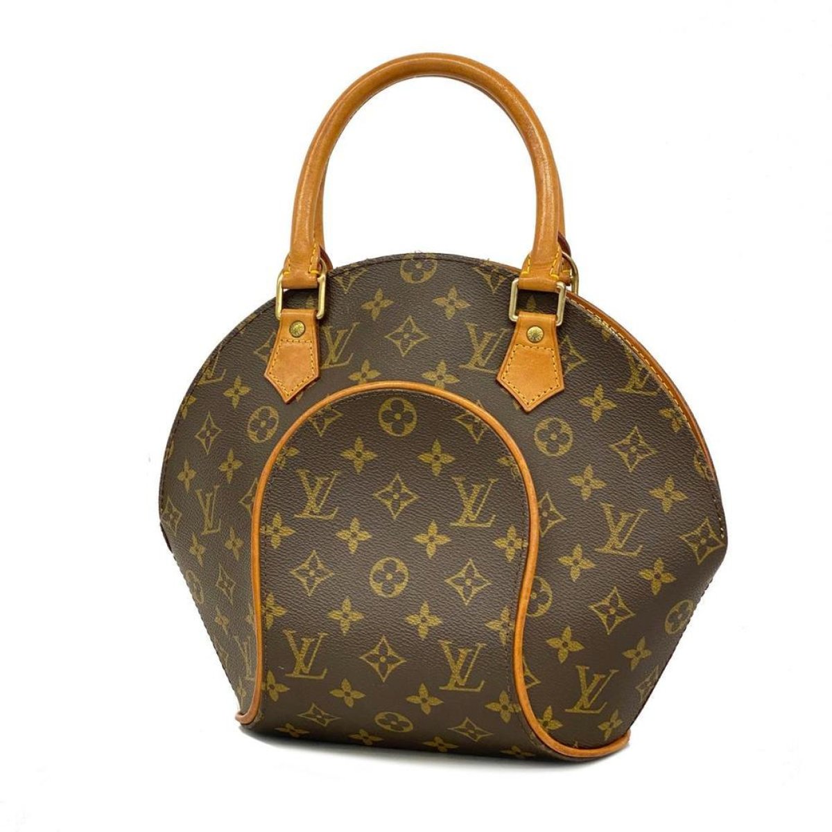 Ellipse cloth handbag