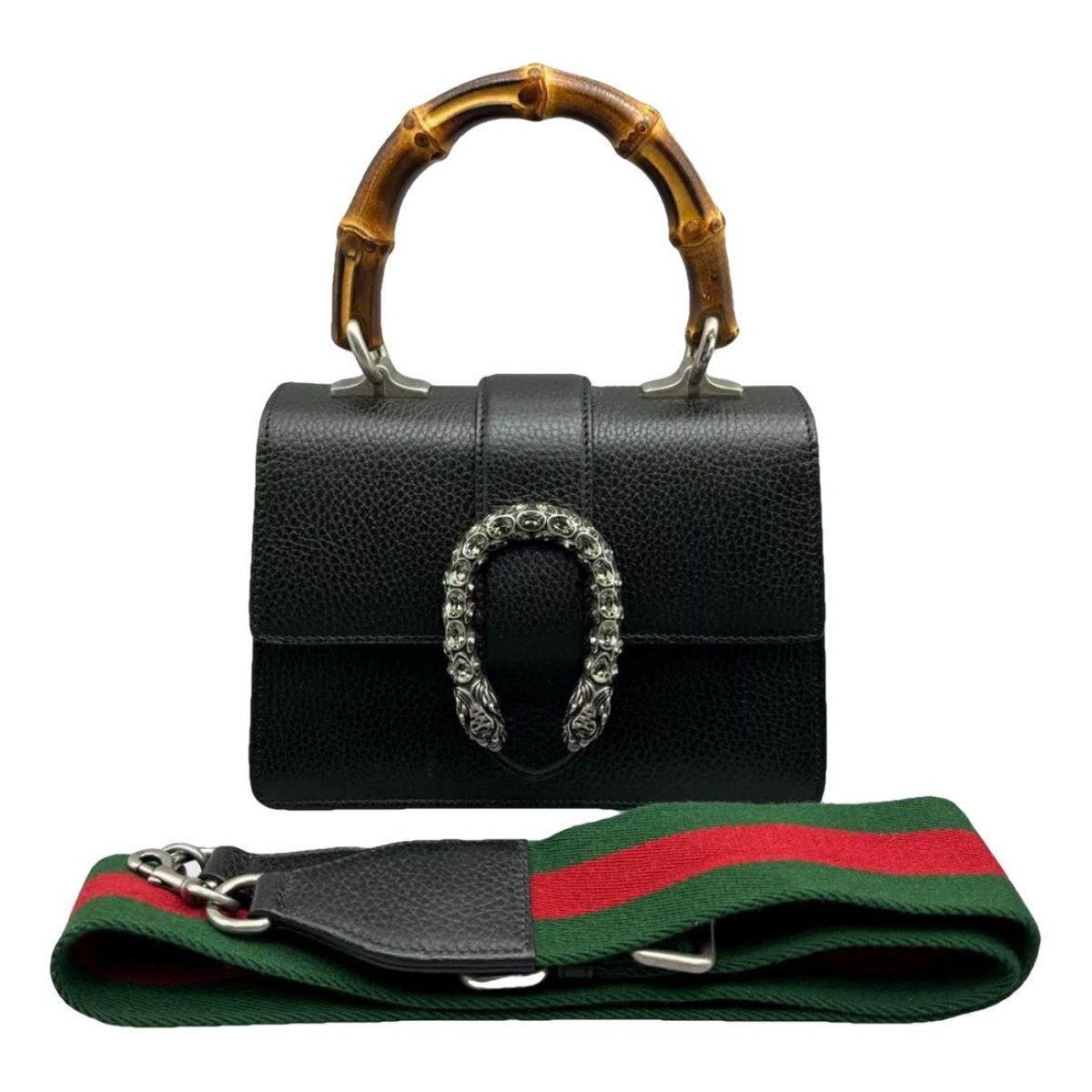Dionysus Bamboo leather handbag