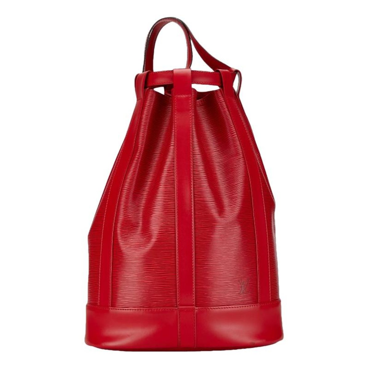 Randonnée leather handbag
