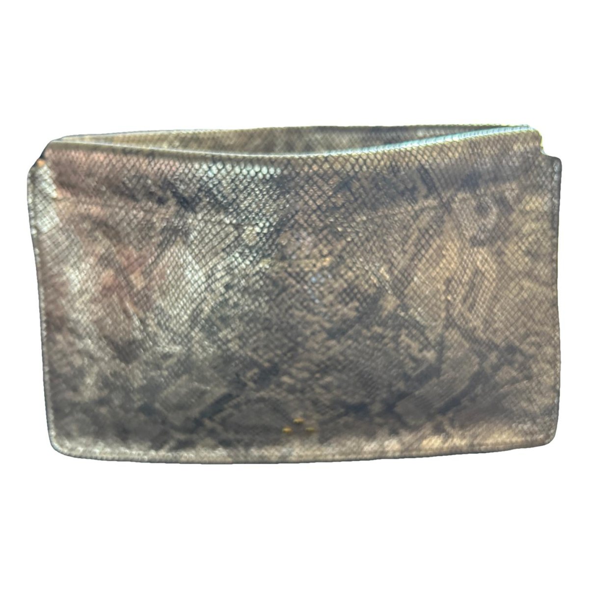 Popoche leather clutch bag